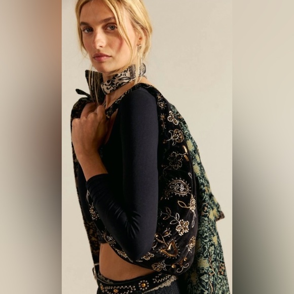 ❤️🔥 Free People~ Nashville Nights Beaded Black Bag
New With Tags And Packaging - Picture 11 of 12